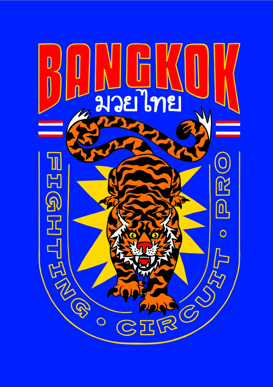 Bangkok Tiger - Print Only frame