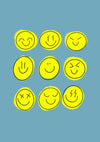 Smileys print