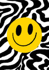Trippy Smiley print