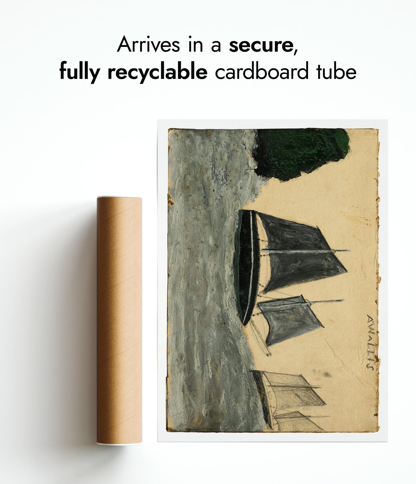 Deux lougreurs près d'une tête de pont