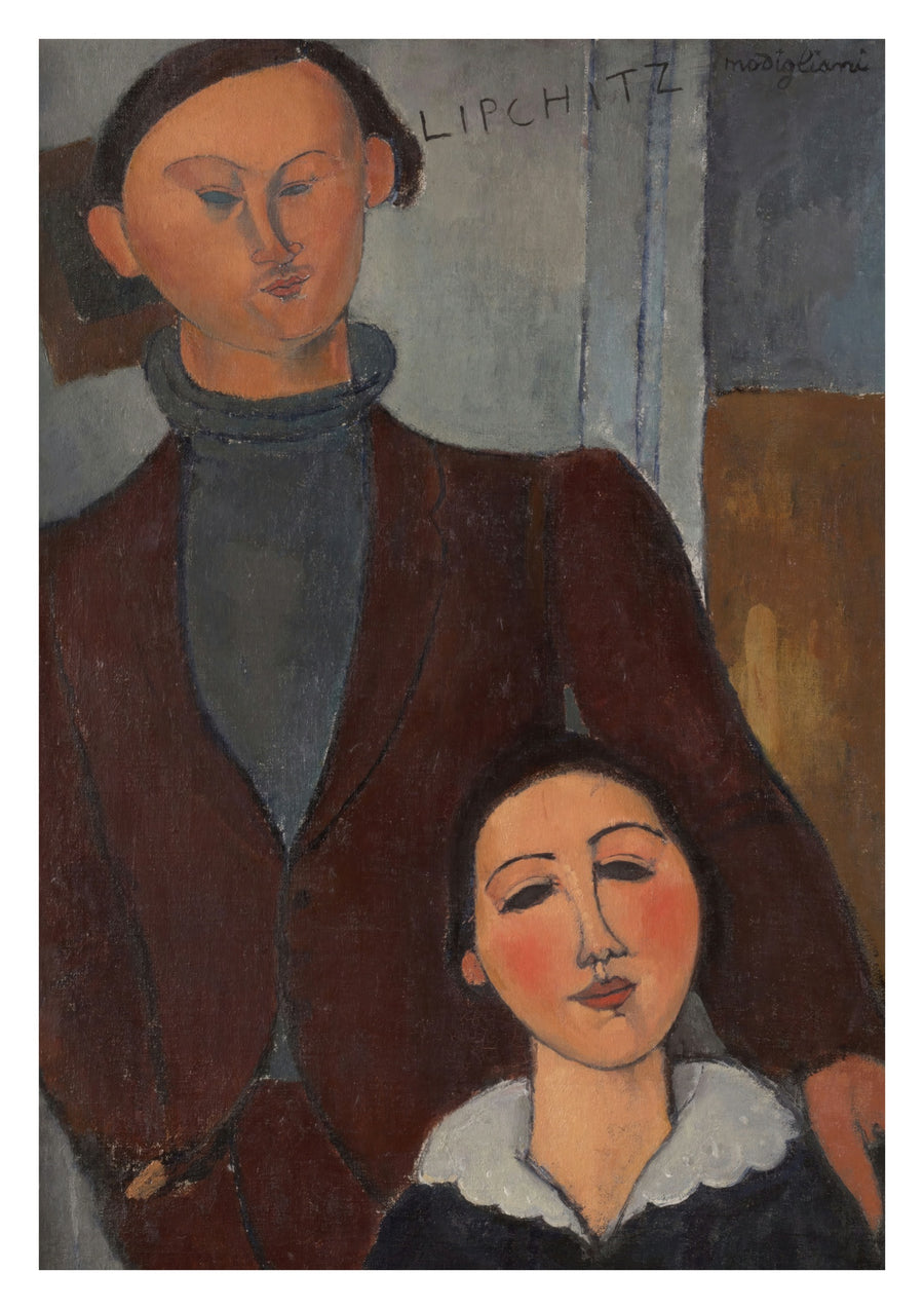 Jacques & Berthe Lipchitz - Print Only frame