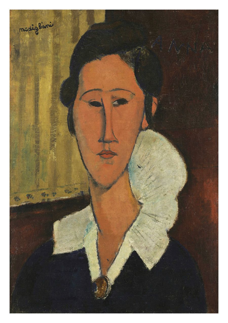 Portrait de Hanka Zborowska - Print Only frame