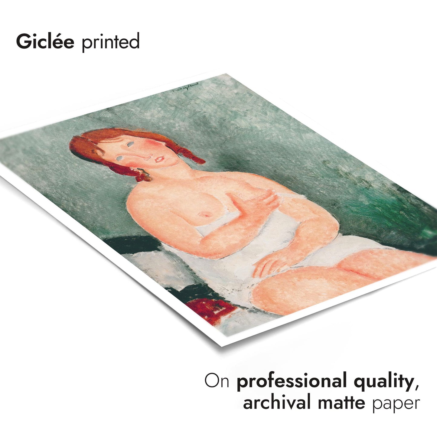 Young Woman in a Shirt