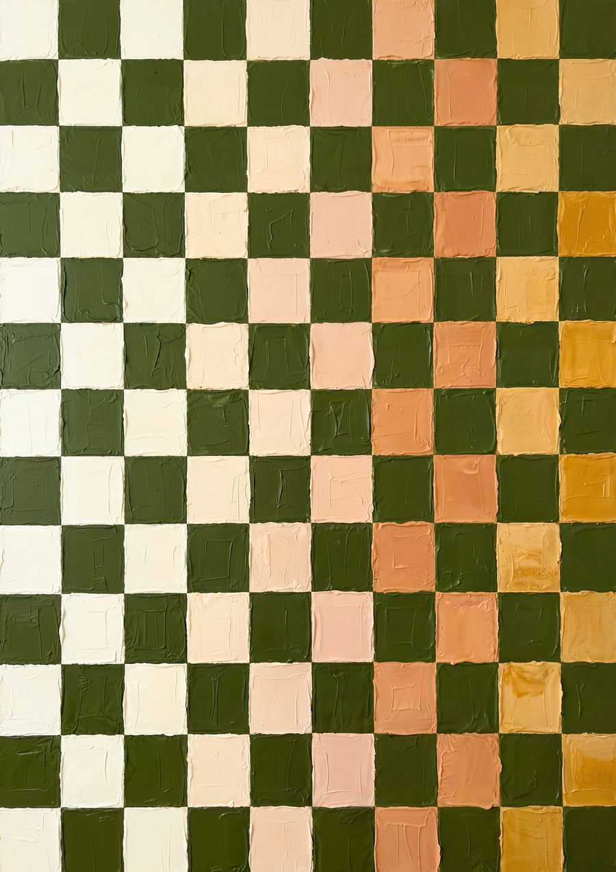 The Gradient Check - Print Only frame