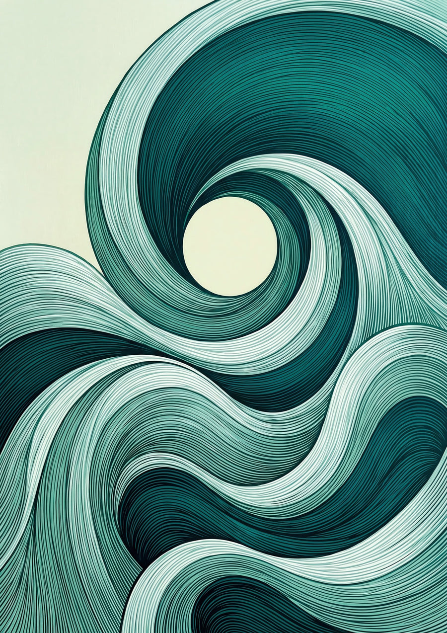 Eye of the Storm - Print Only frame