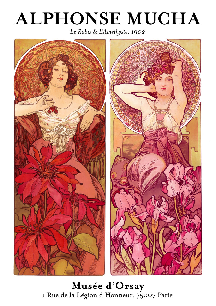 De Robijn & De Amethist - Print Only frame