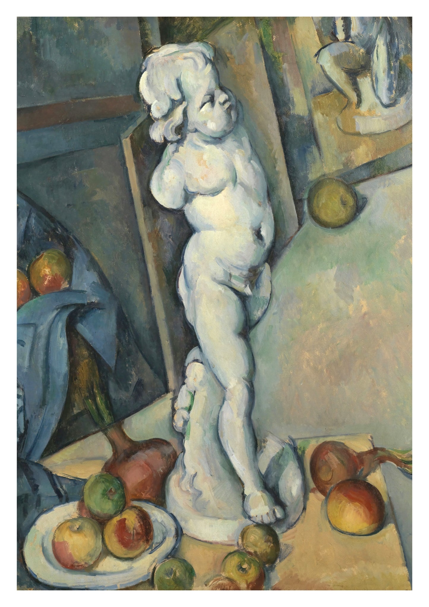 Stillleben med gipskusin