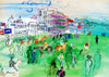 Epsom Races print