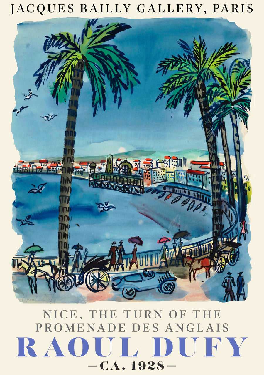 Nice, France - Print Only frame