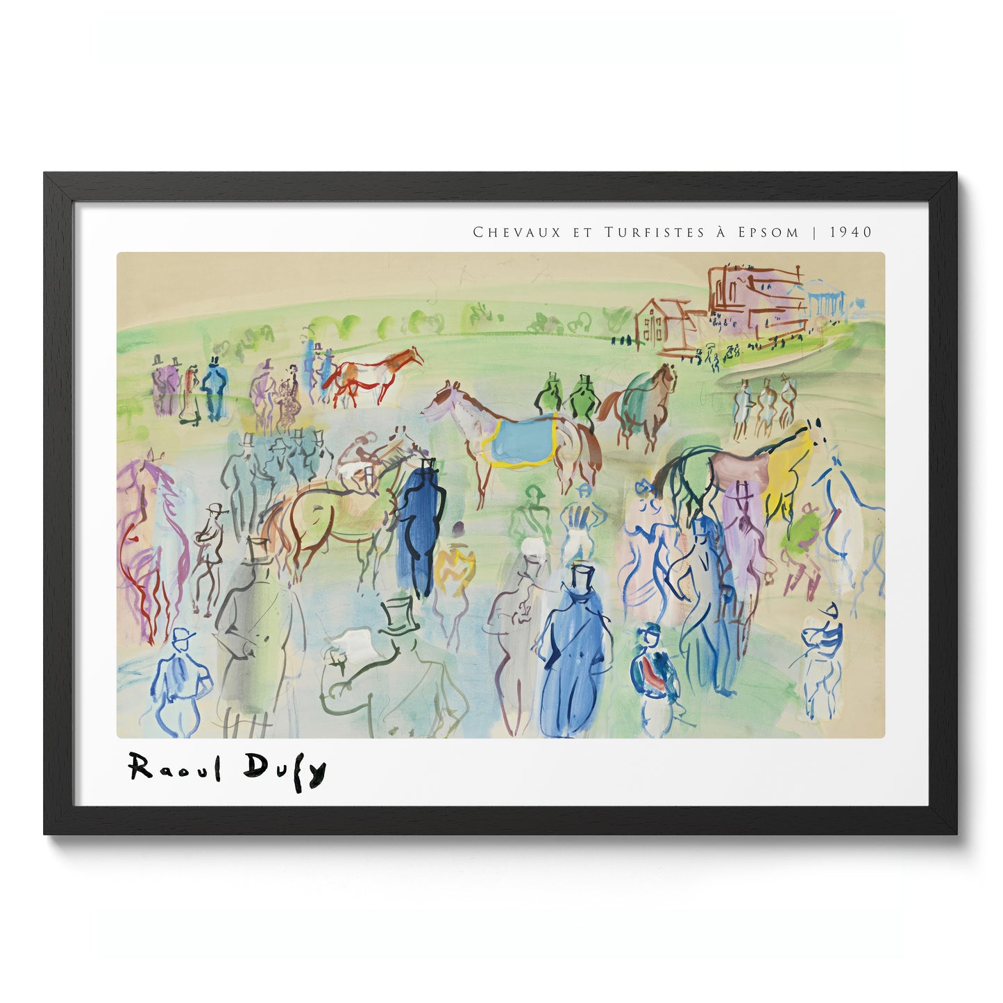 Chevaux et Turfistes a Epsom