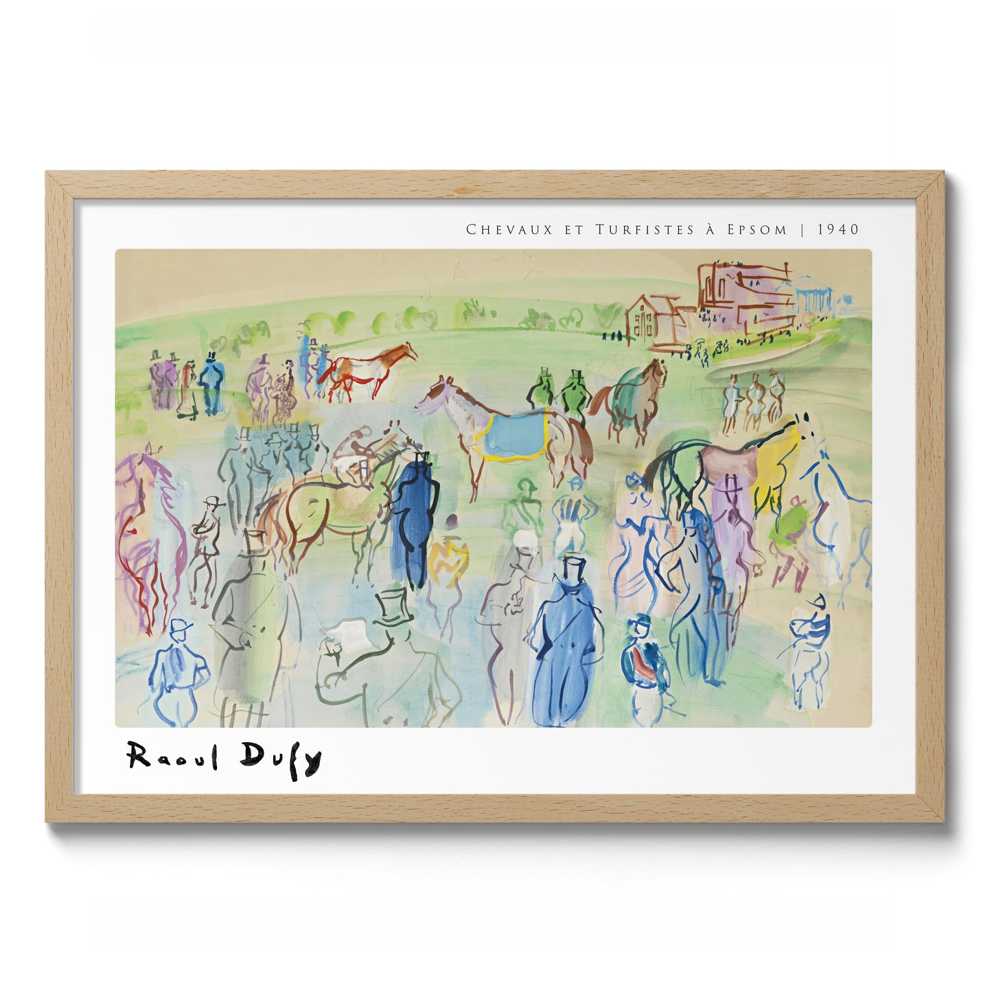 Chevaux et Turfistes a Epsom