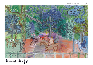 Hyde Park, 1934 print