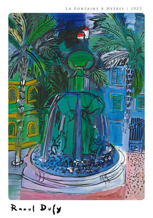 De fontein in Hyères