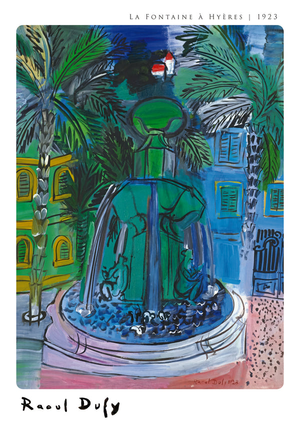 Der Brunnen in Hyères
