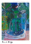 La Fontaine à Hyères print