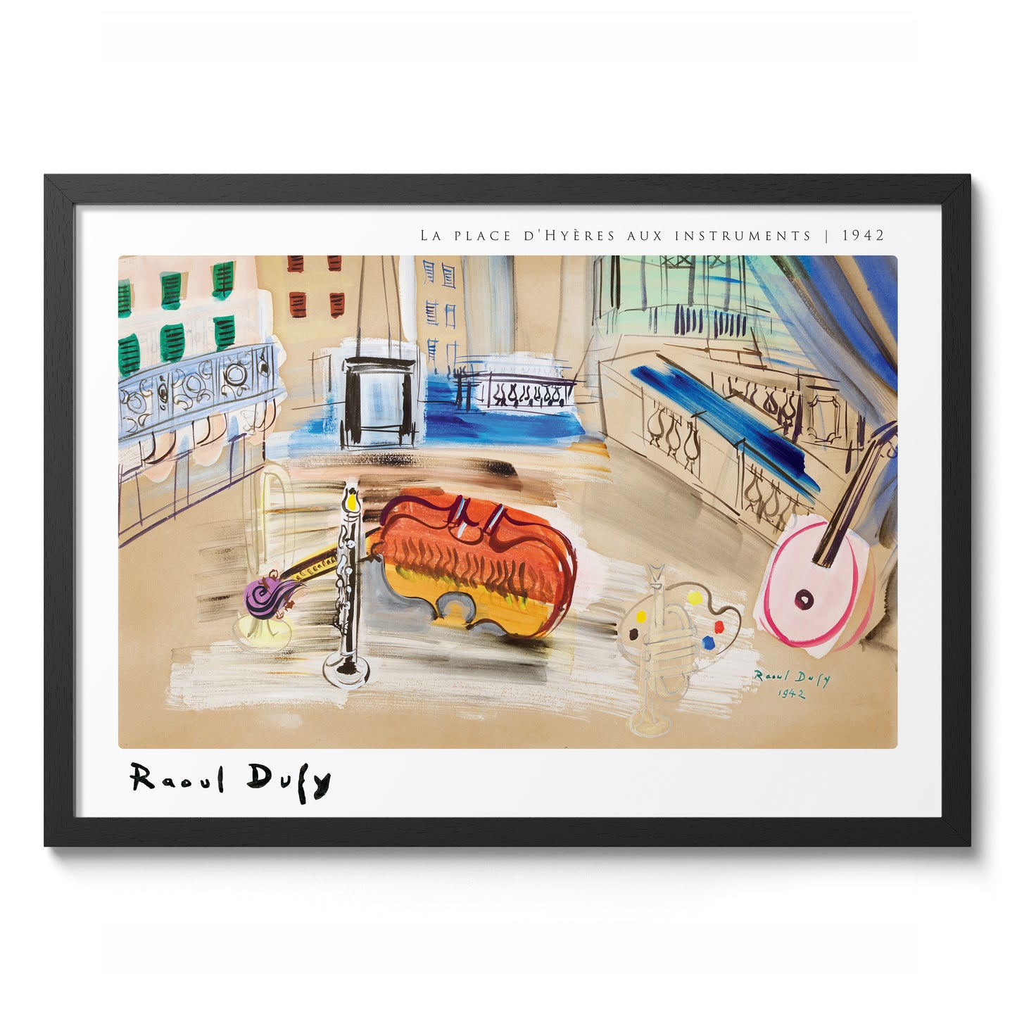 La place d'Hyères aux Instruments