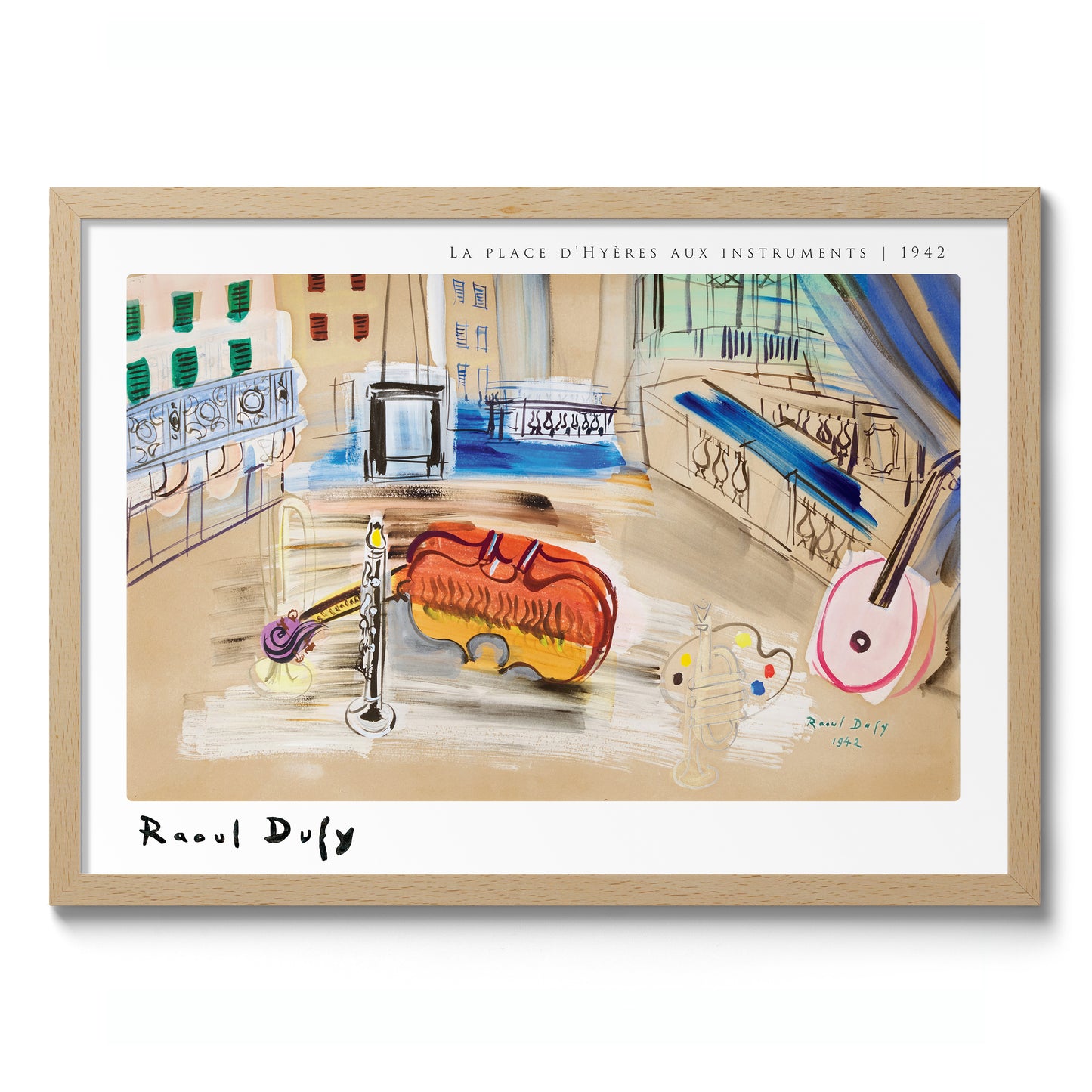 La place d'Hyères aux Instruments