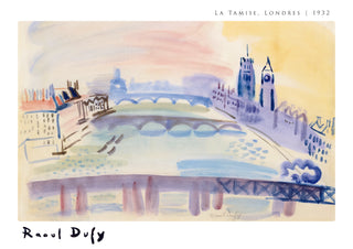 Themsen, London print