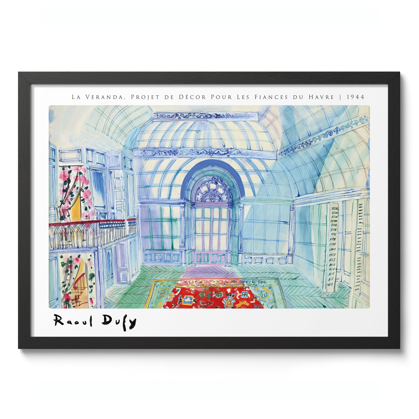 La Veranda, Projet de Decor Pour