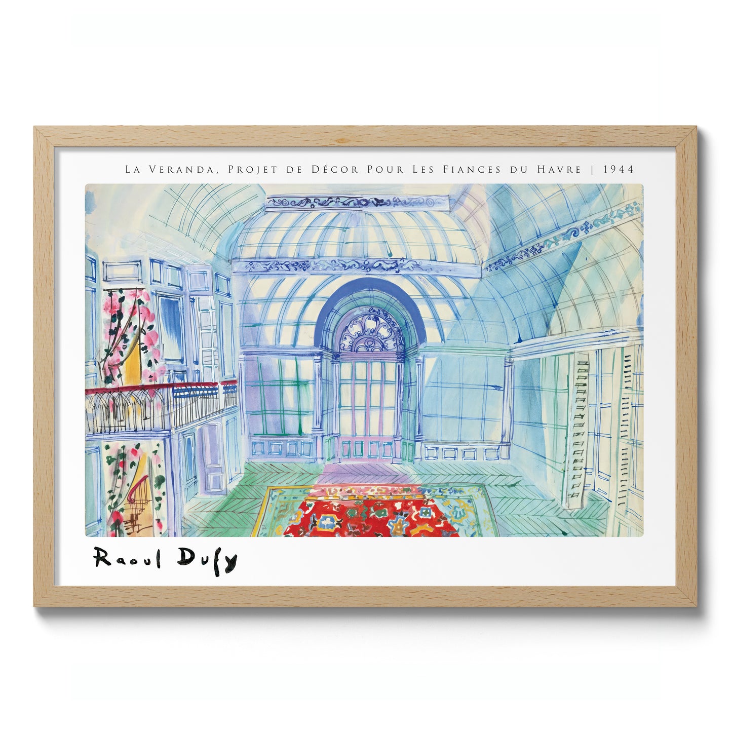 La Veranda, Projet de Decor Pour