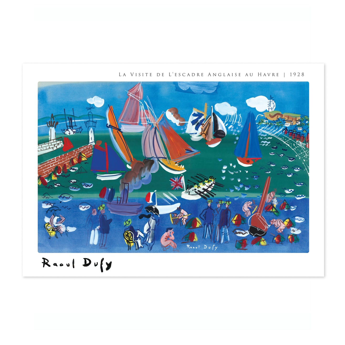 Der Besuch der englischen Flotte in Le Havre