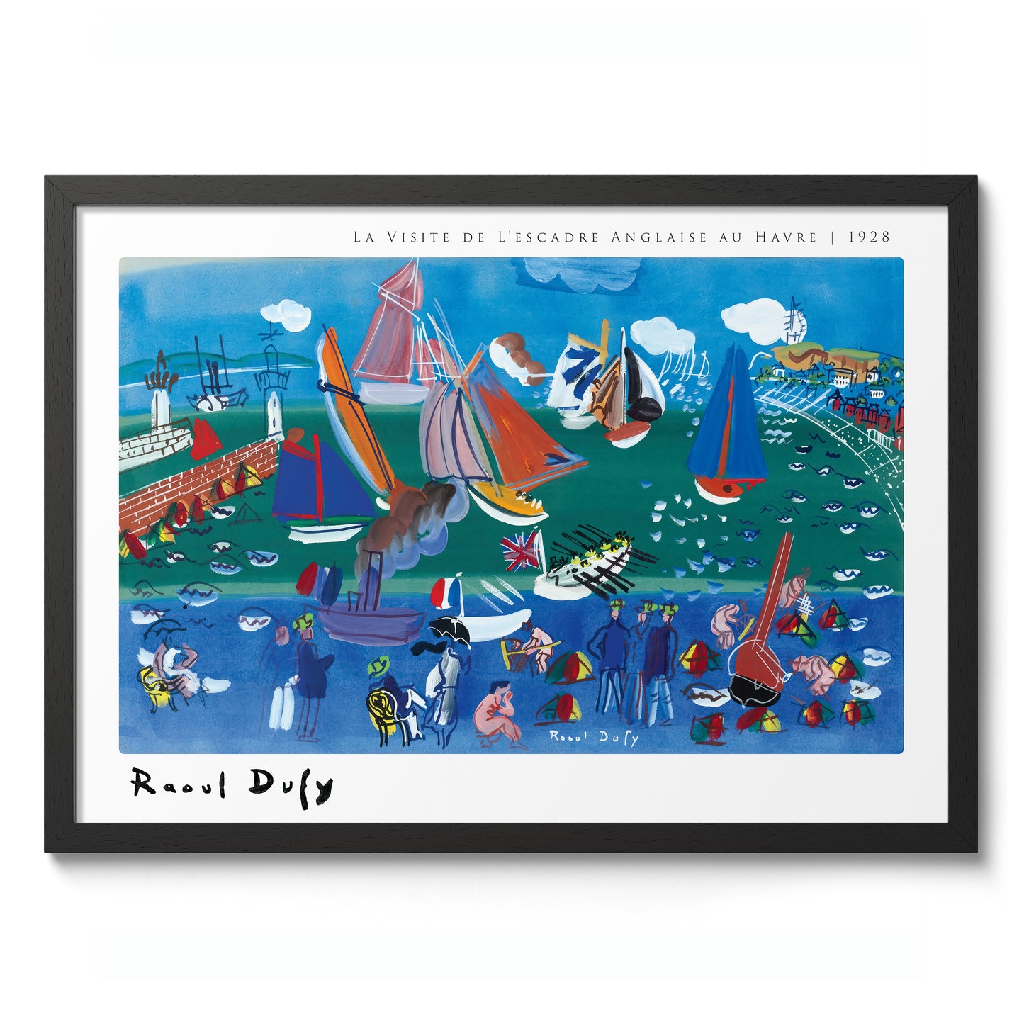 Der Besuch der englischen Flotte in Le Havre