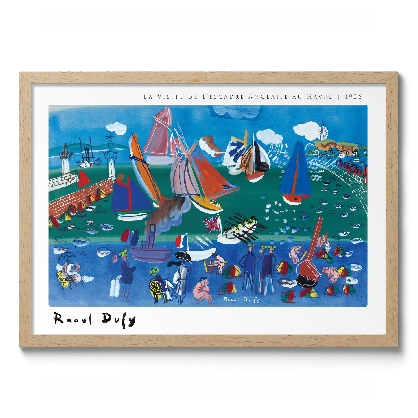 Der Besuch der englischen Flotte in Le Havre