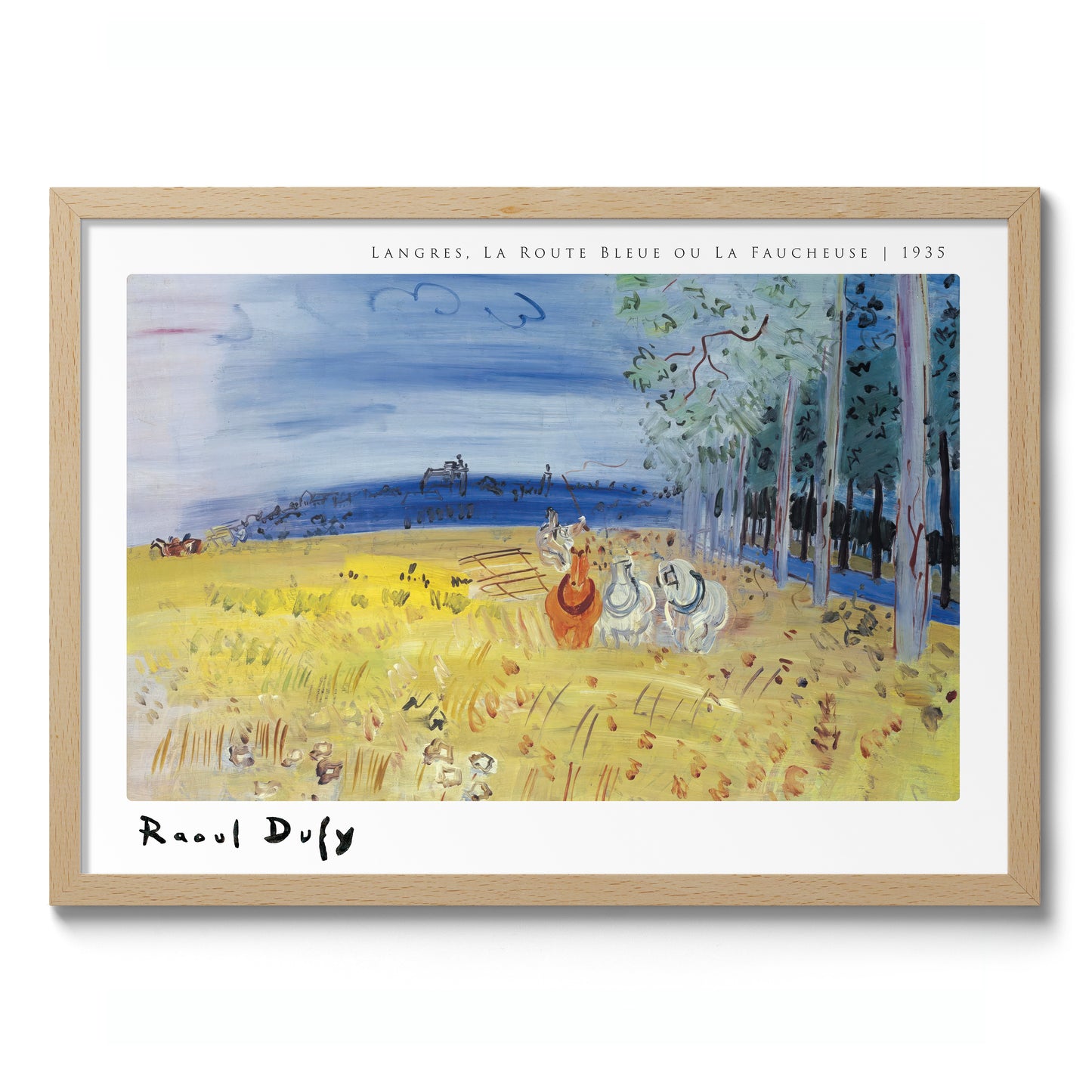 Langres, La Route Bleue ou La Faucheuse