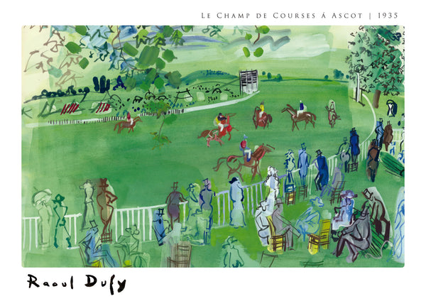 Das Rennfeld in Ascot
