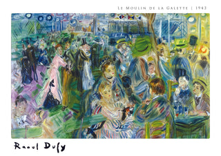 Le Moulin de la Galette print