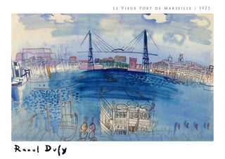 Le Vieux Port de Marseille print