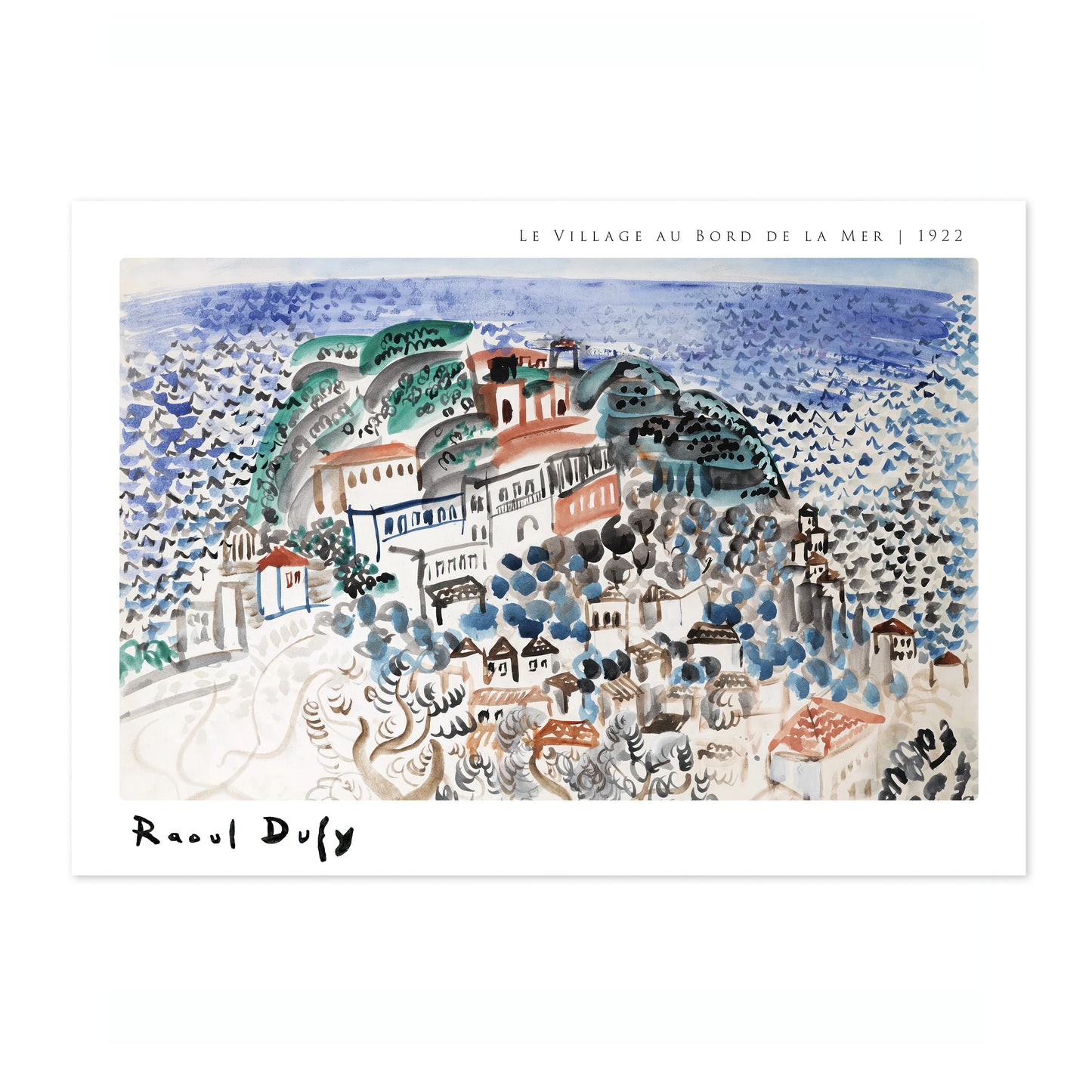 Le Village au Bord de la Mer