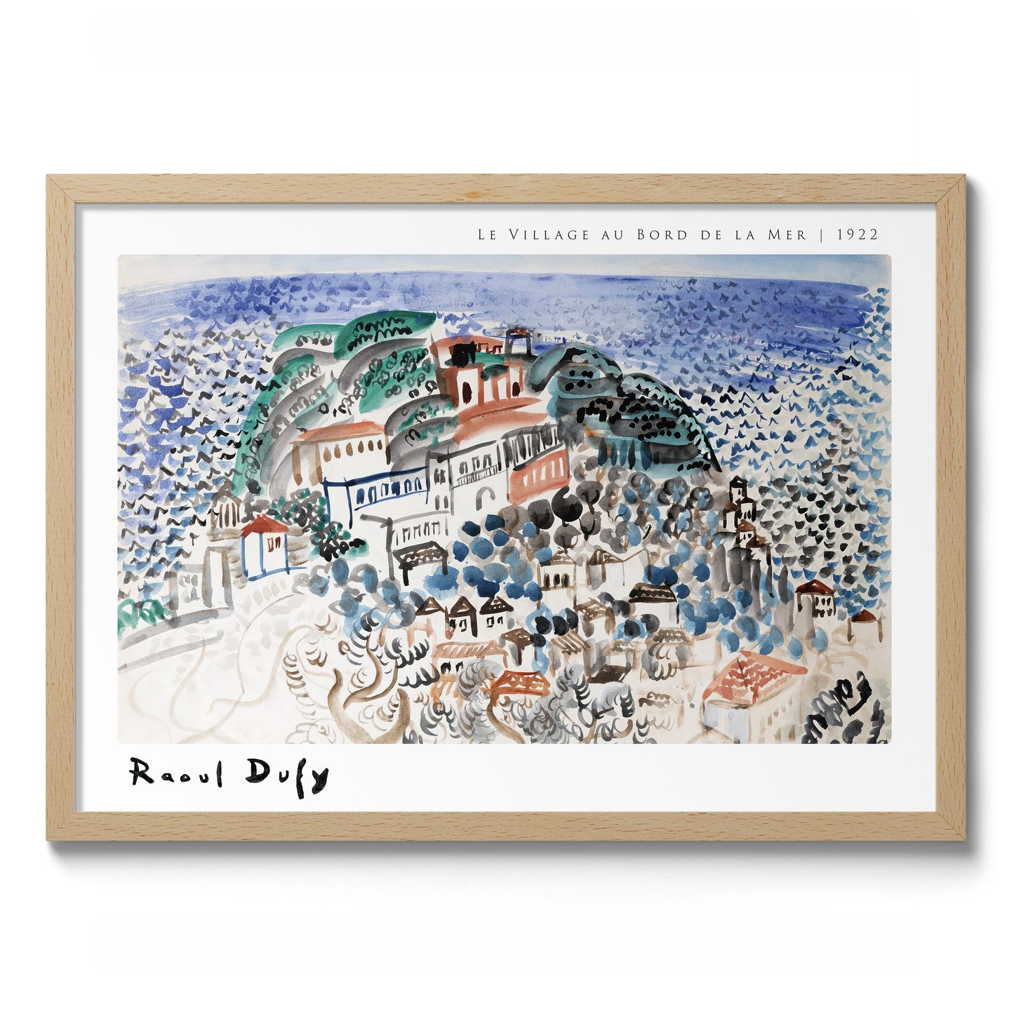 Le Village au Bord de la Mer