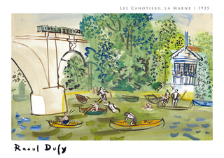 Les Canotiers, la Marne print