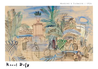 Marché à Tlemcen print