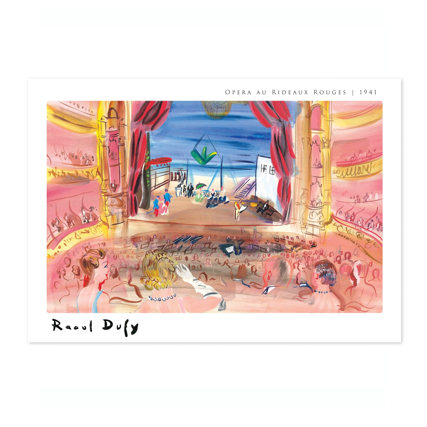 Opera au Rideaux Rouges