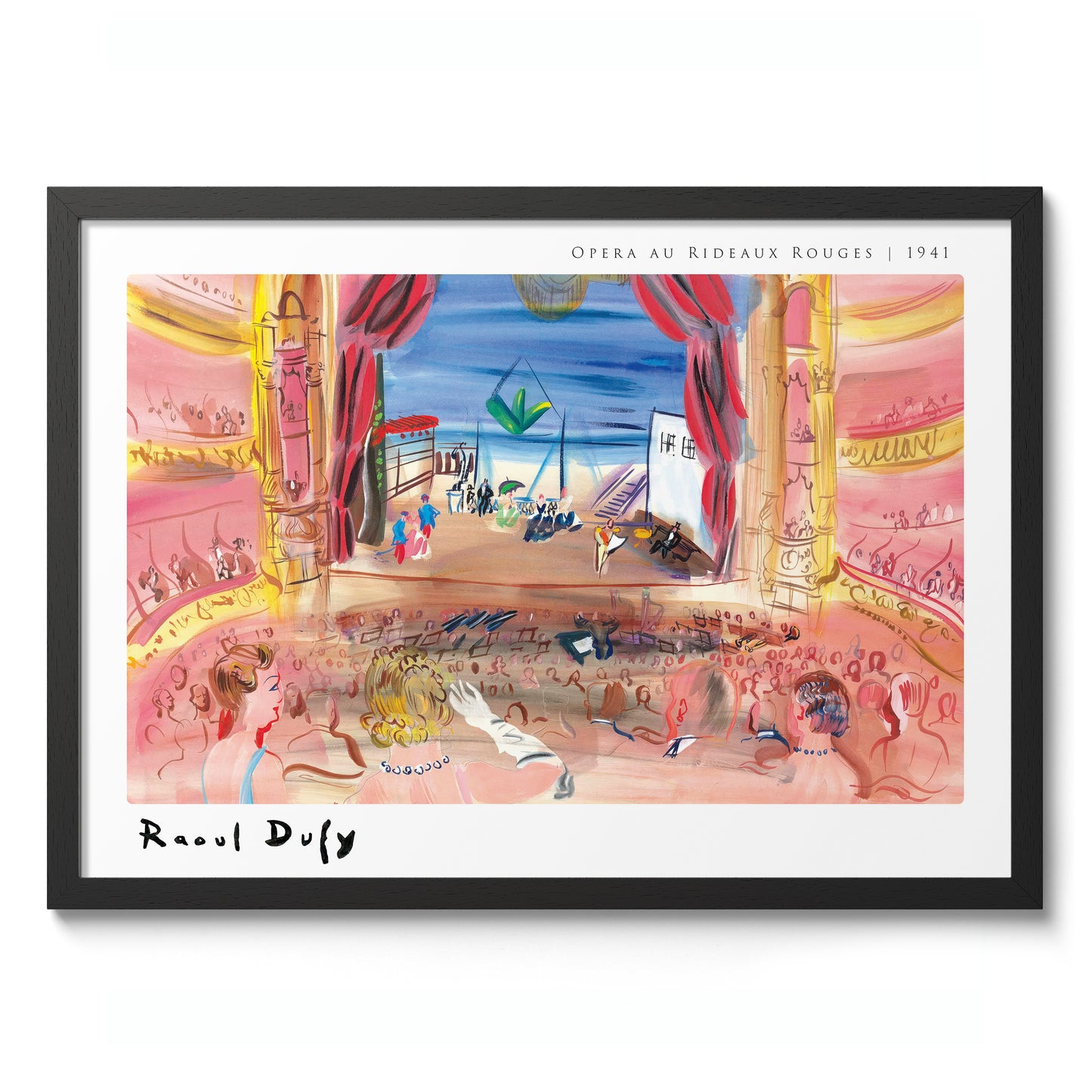 Opera au Rideaux Rouges