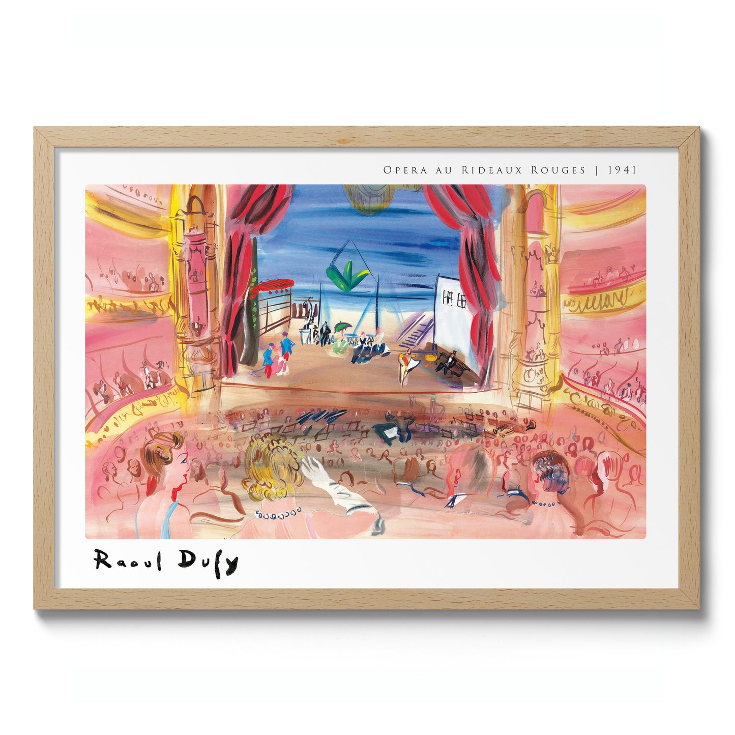 Opera au Rideaux Rouges