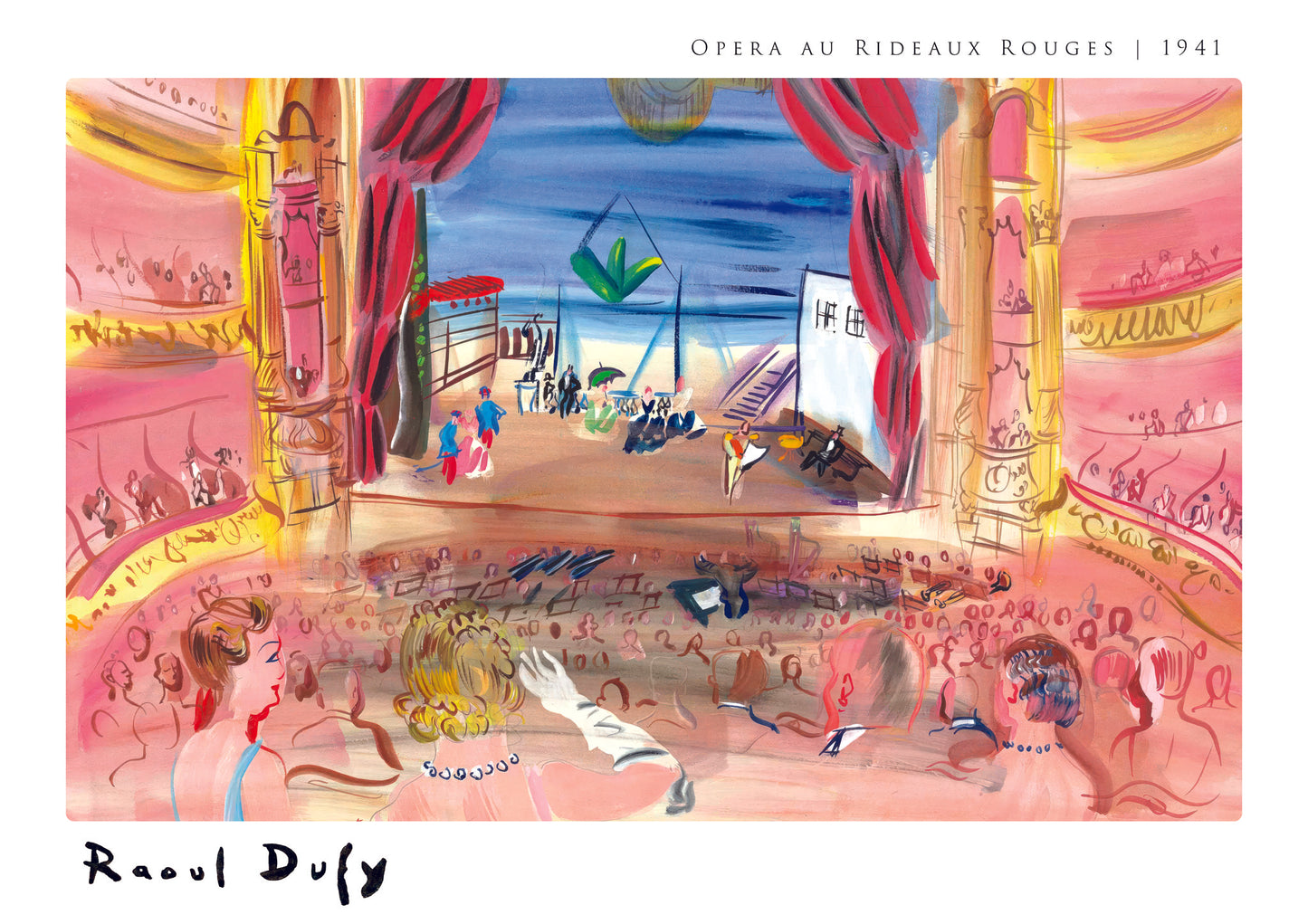 Opera au Rideaux Rouges