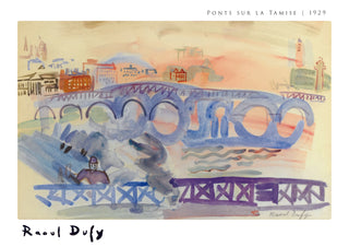 Brücken über die Themse print