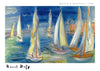 Régates à Deauville print