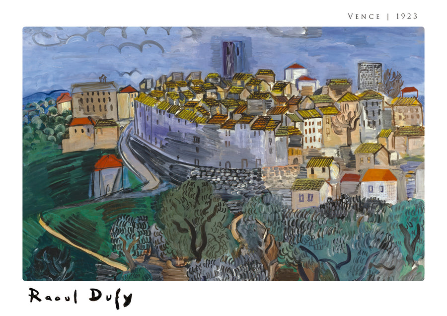 Vence, 1923 - Print Only frame