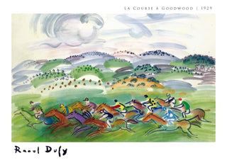 La Course à Goodwood print