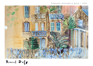 Pension Sévigné à Nice print