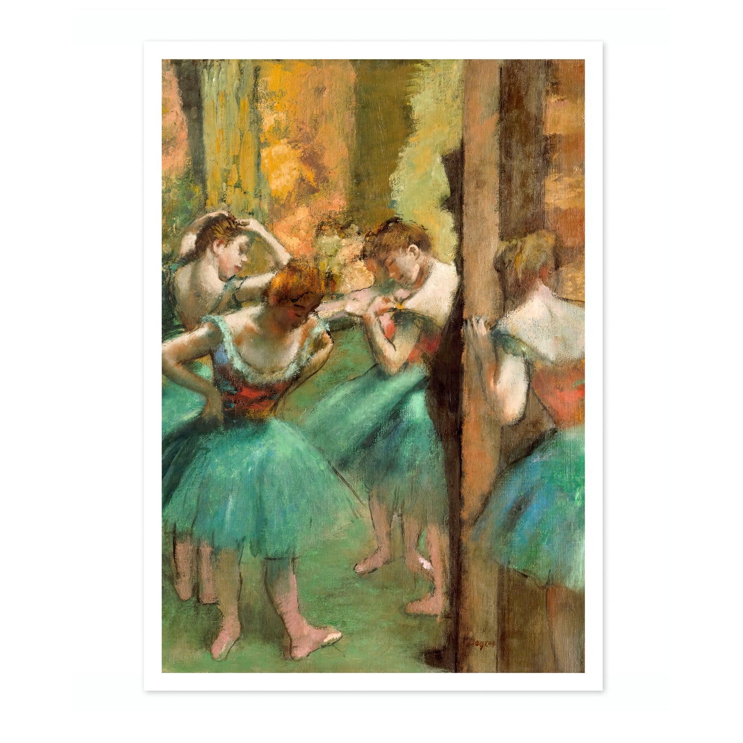 Dansare, Rosa och Grön