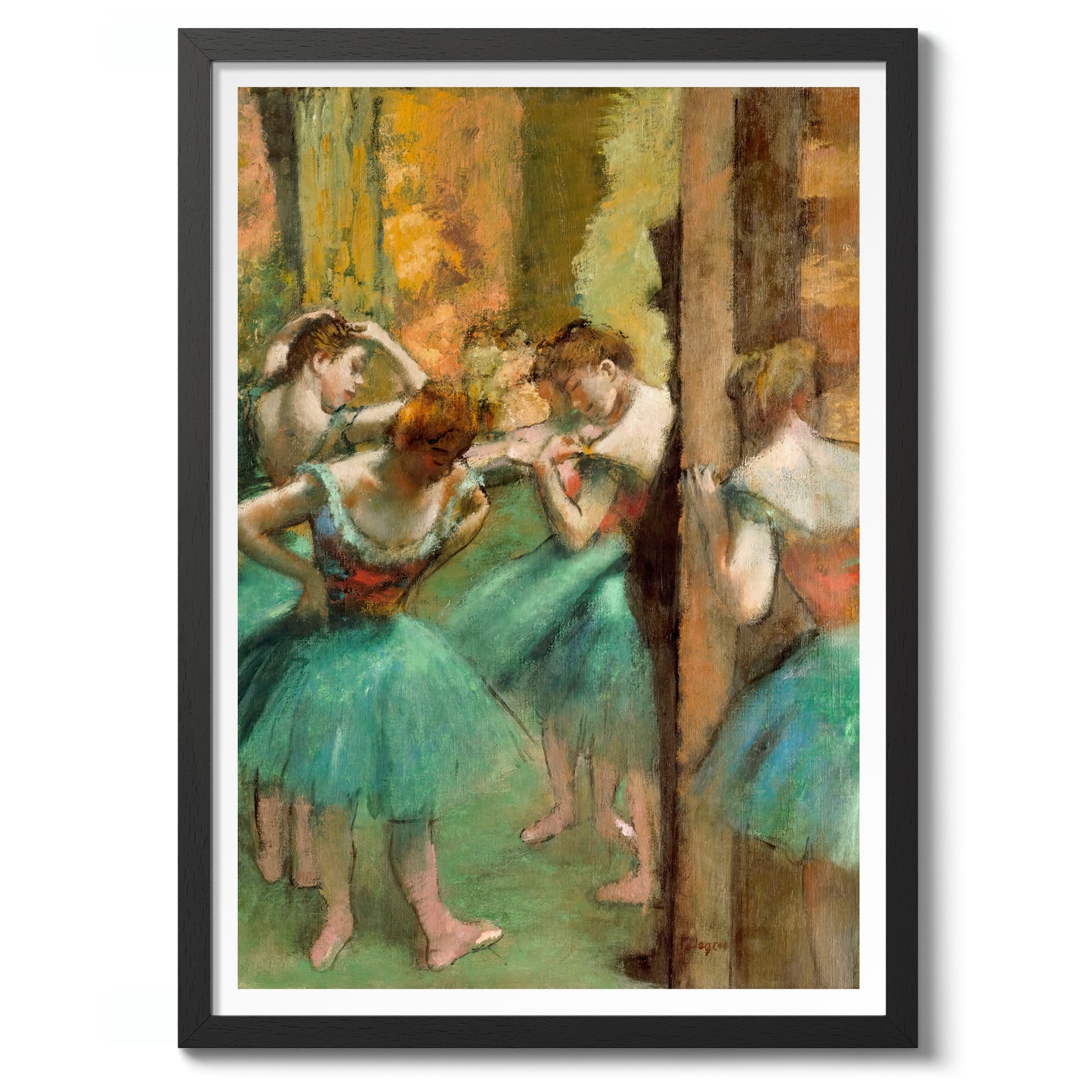 Dansare, Rosa och Grön