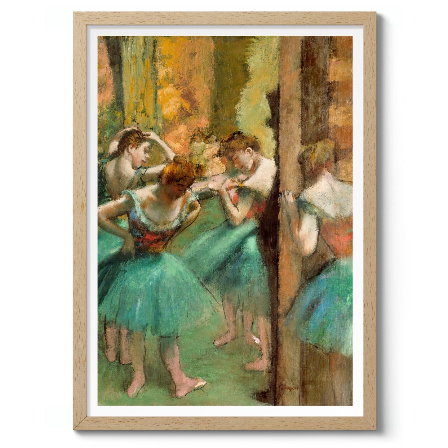 Dansare, Rosa och Grön