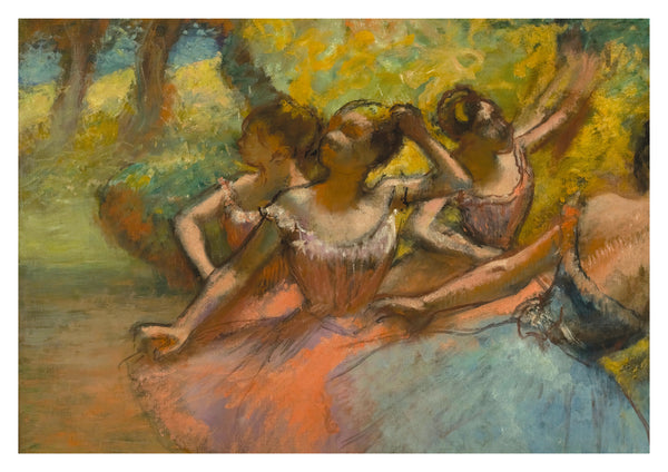 Four Ballet Dancer on Stage