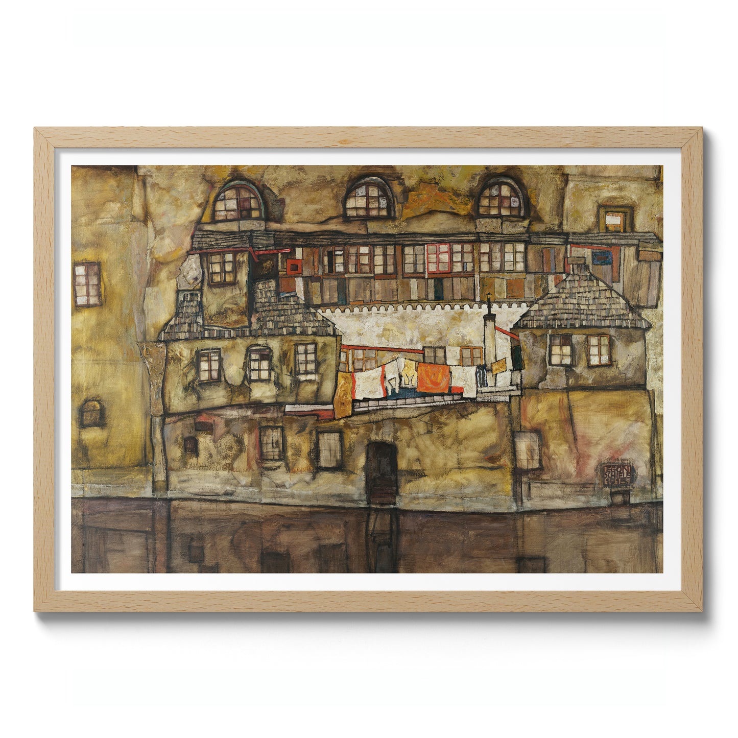 House Wall on the River