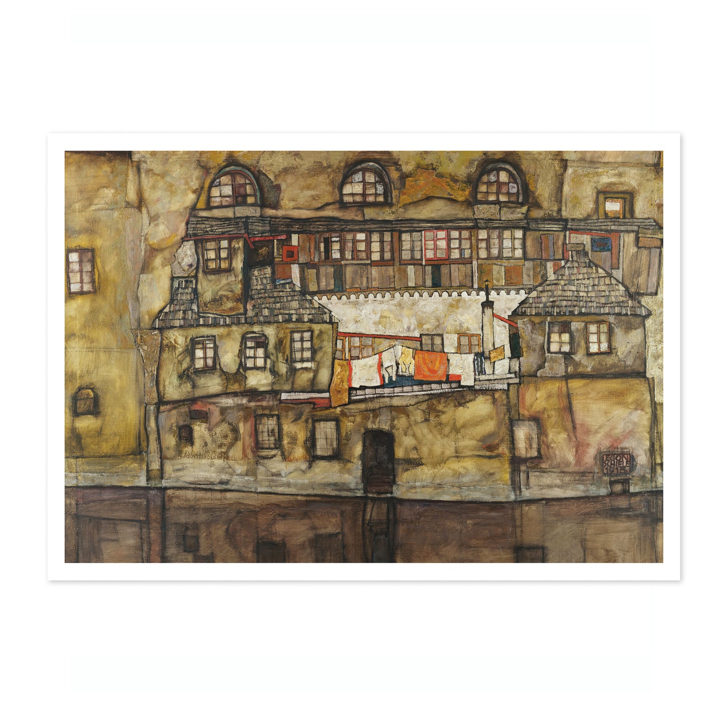 House Wall on the River